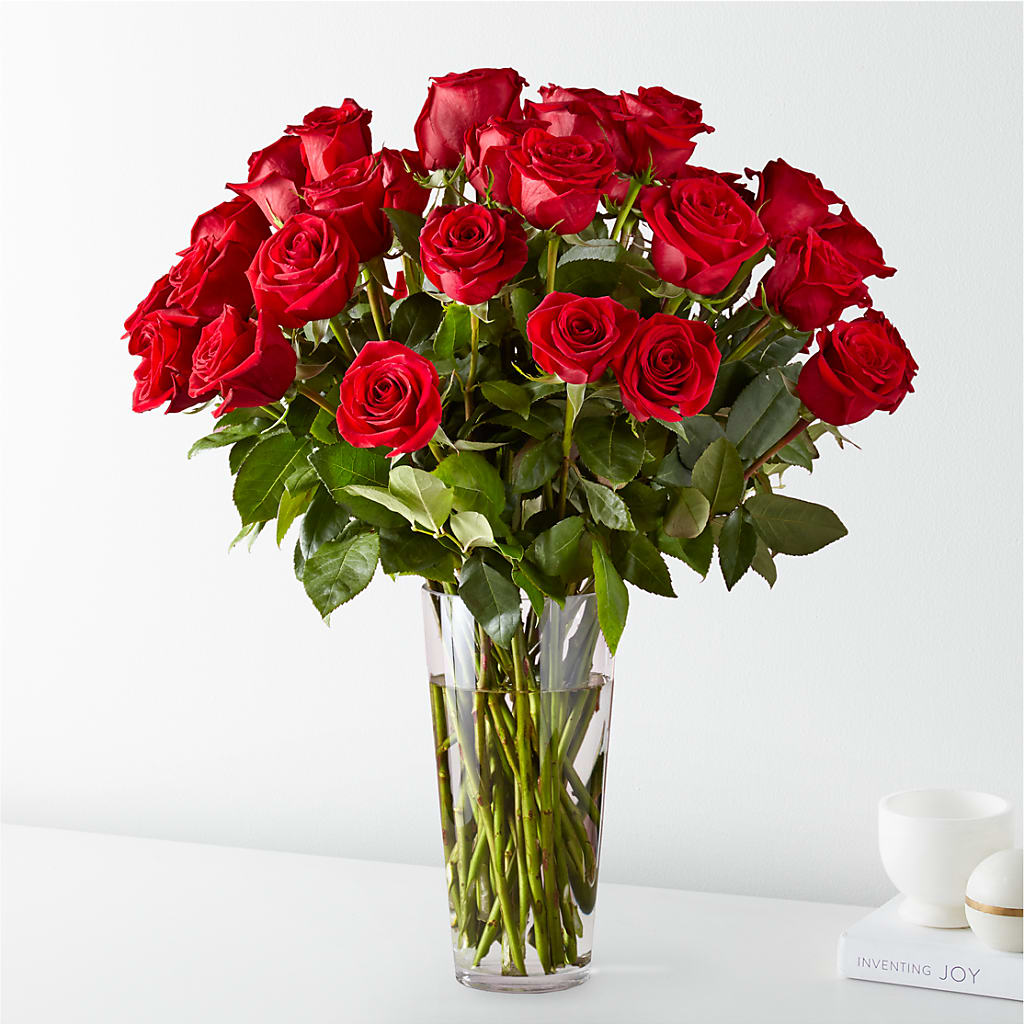Long Stem Red Rose Bouquet – Randalls, Pleasanton CA