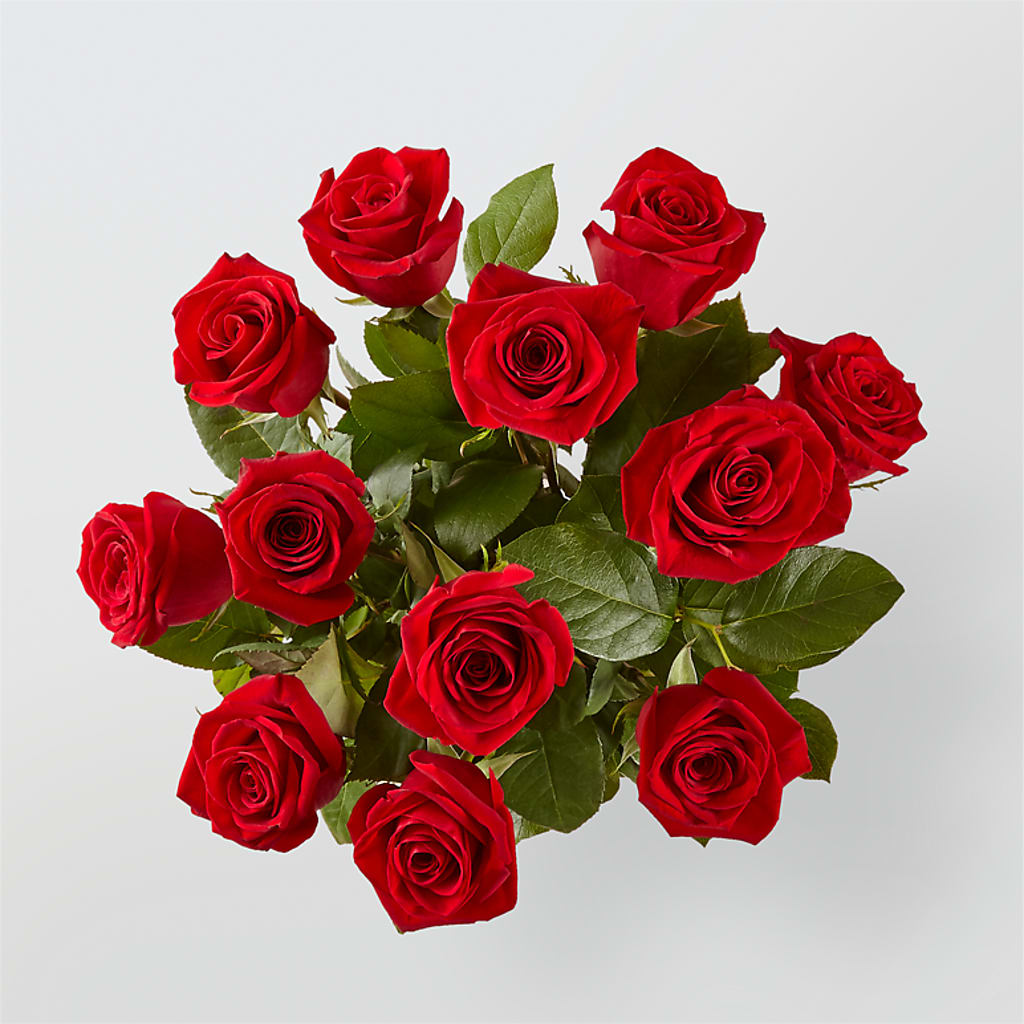 Long Stem Red Rose Bouquet – Randalls, Pleasanton CA