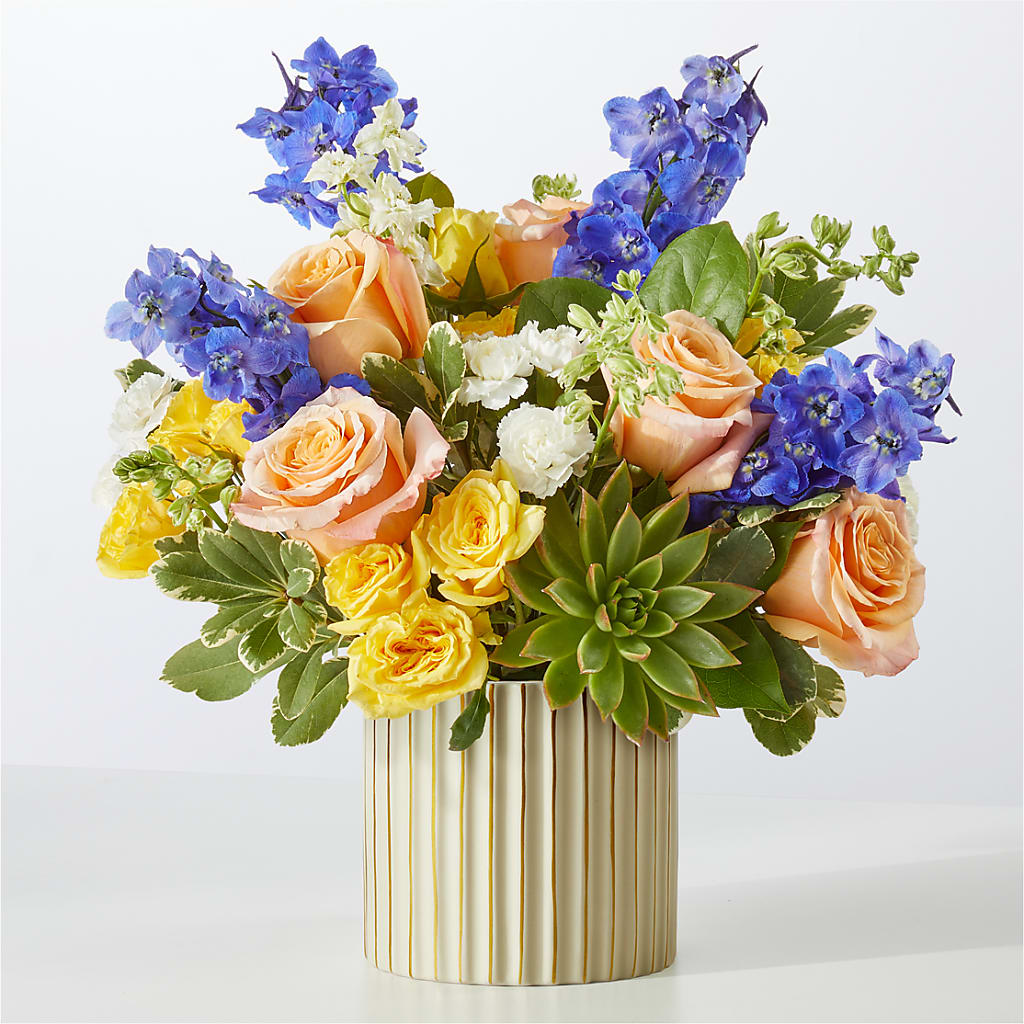 Cobalt Reverie Bouquet – Randalls, Pleasanton CA