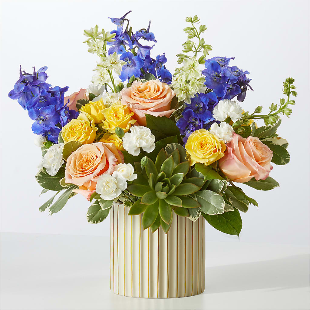 Cobalt Reverie Bouquet – Randalls, Pleasanton CA