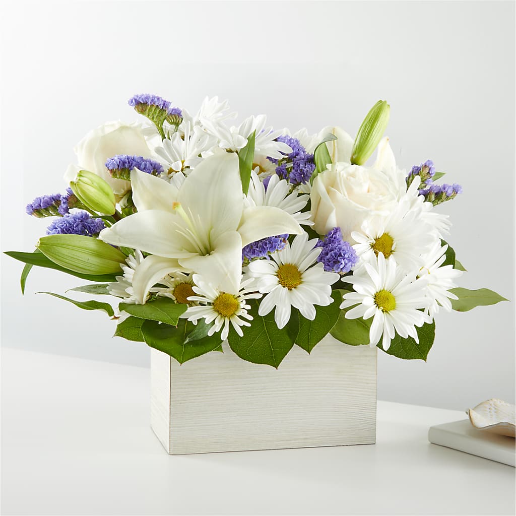 Beyond Blue Box Bouquet – Randalls, Pleasanton CA