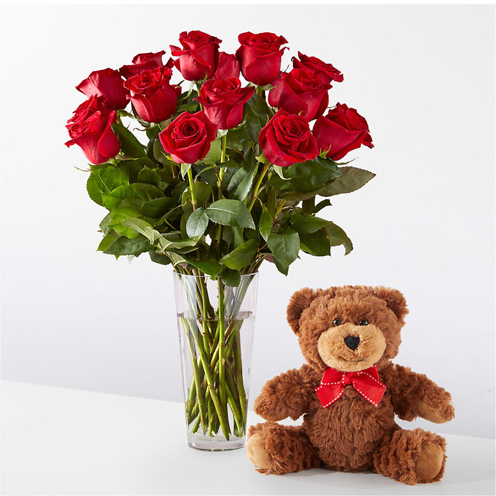 Romantic Long Stem Red Rose Bouquet Bundles – Randalls, Pleasanton CA