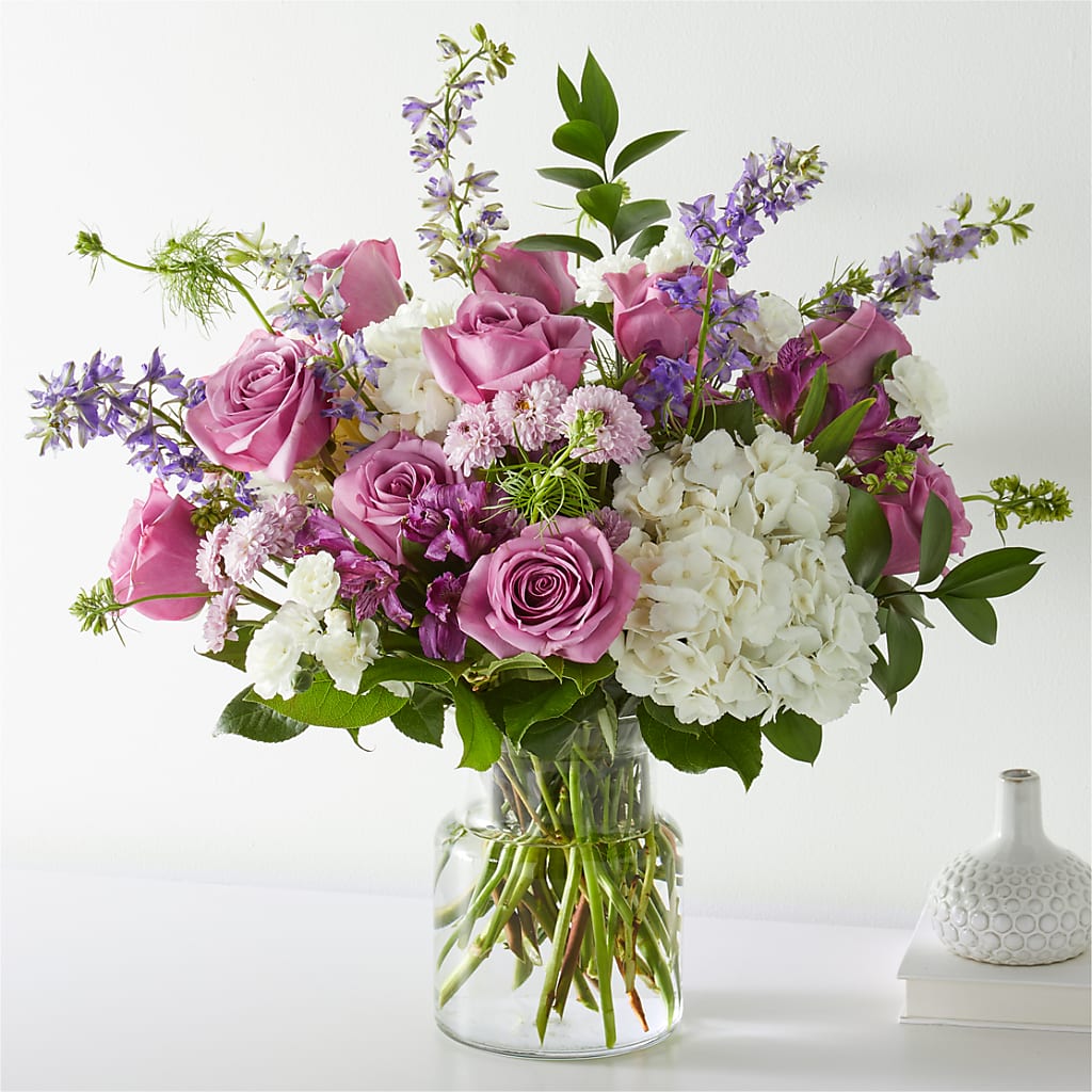 Violet Caress Bouquet – Randalls, Pleasanton CA