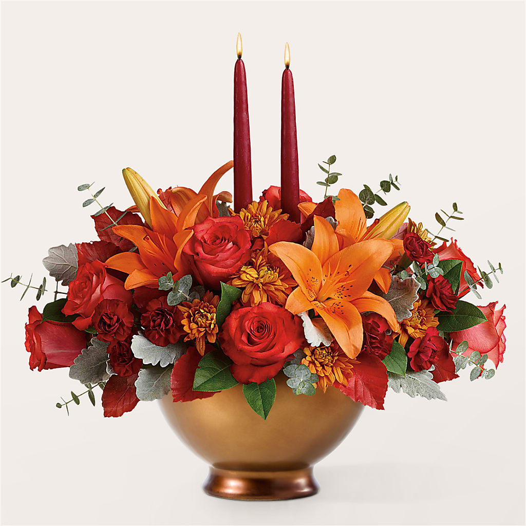 Fruits of Fall Centerpiece – Randalls, Pleasanton CA