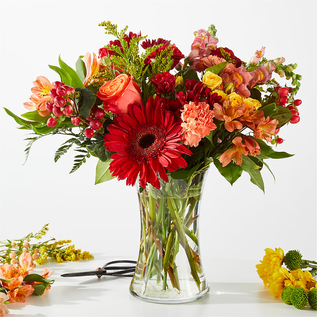 Fall Delight – A Florist Original – Randalls, Pleasanton CA
