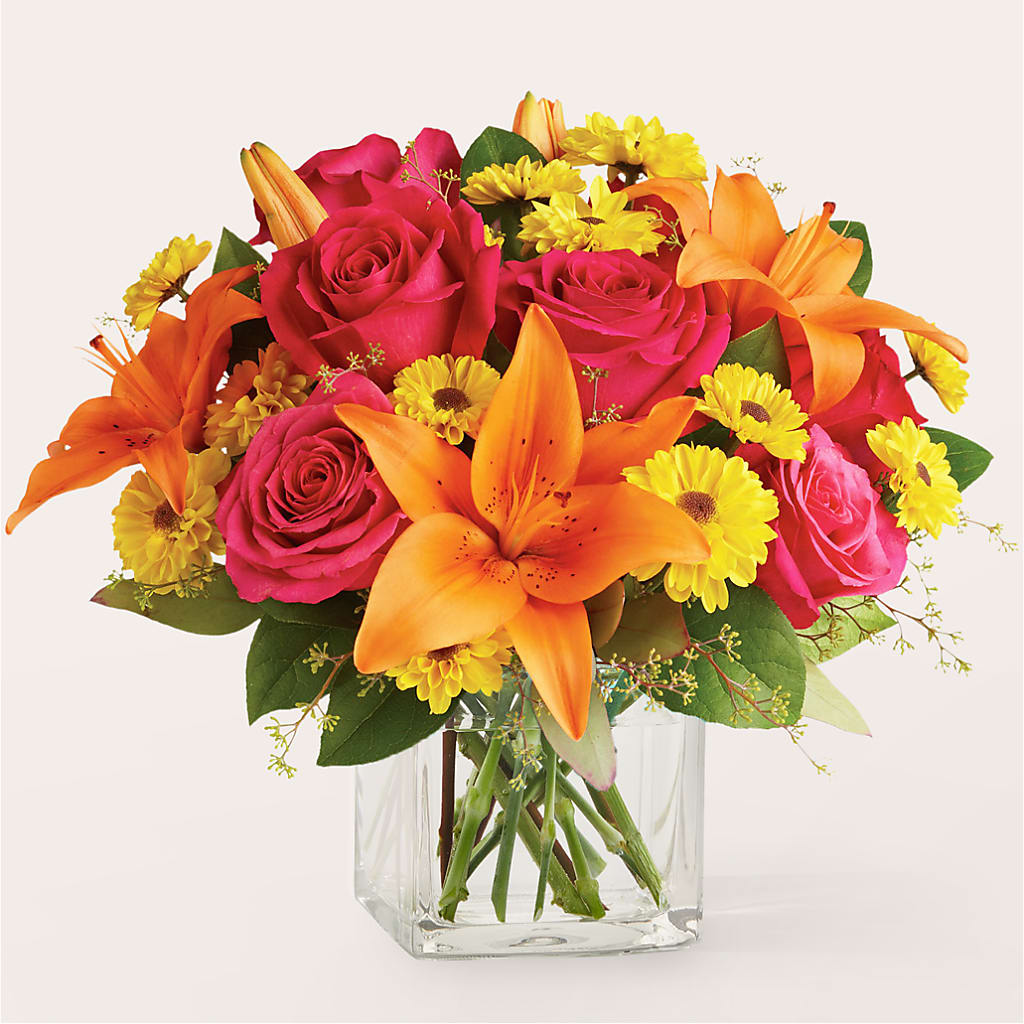 Neon Lights Bouquet – Randalls, Pleasanton CA