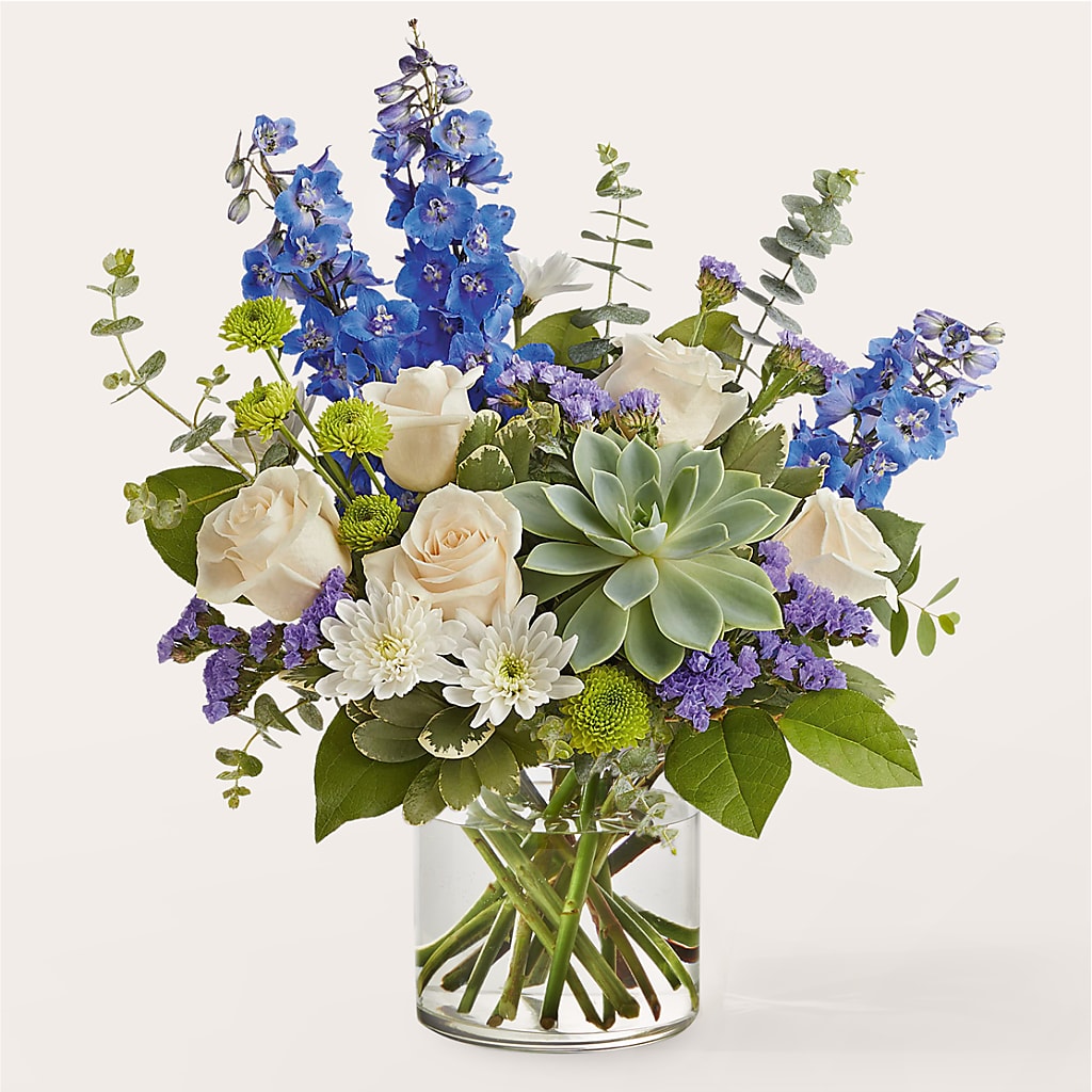 Cerulean Waves Bouquet – Randalls, Pleasanton CA