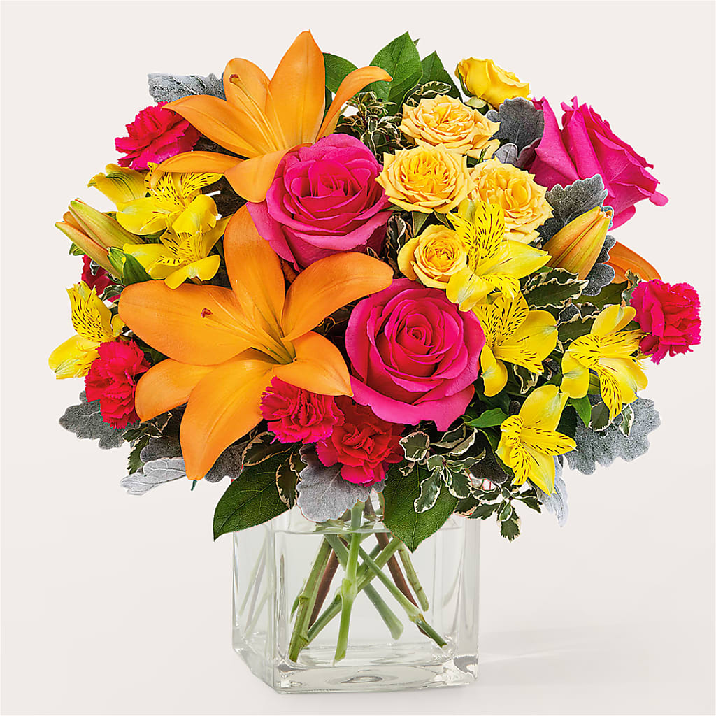 To the Tropics Bouquet – Randalls, Pleasanton CA