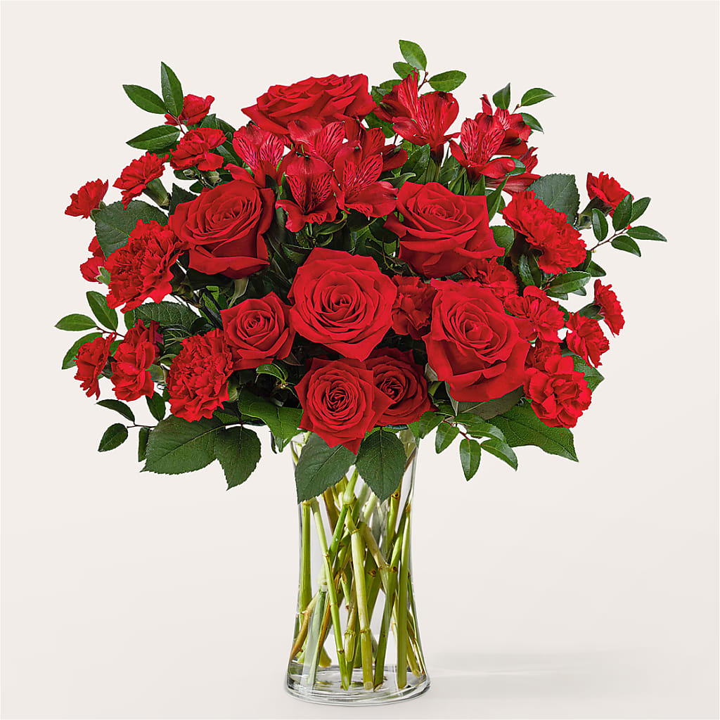 Brilliant Ruby Bouquet – Randalls, Pleasanton CA