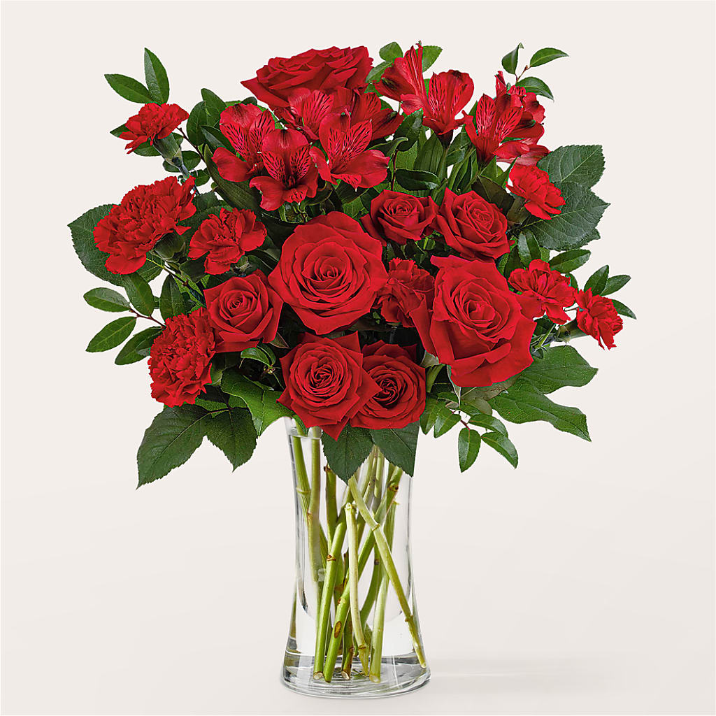 Brilliant Ruby Bouquet – Randalls, Pleasanton CA