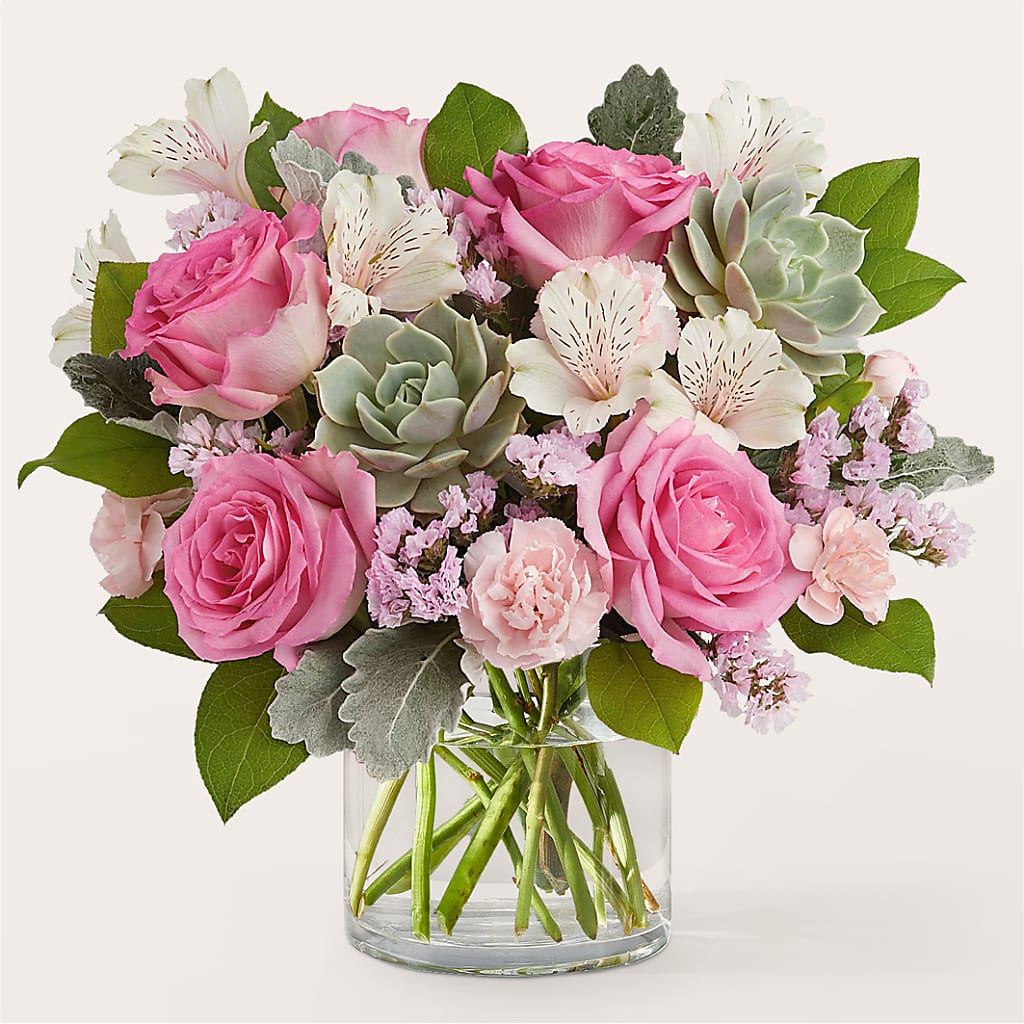 Dusty Rose Bouquet – Randalls, Pleasanton CA
