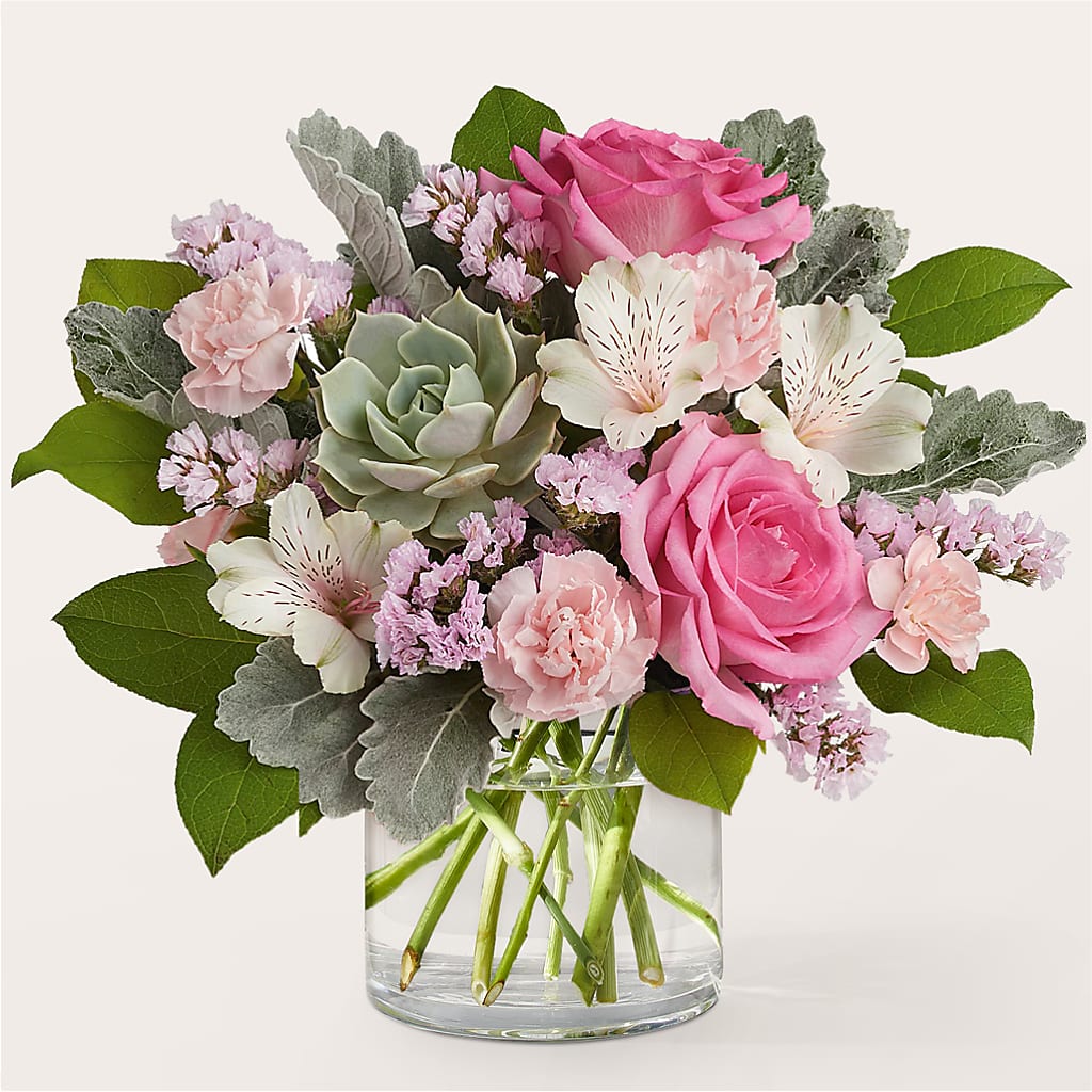 Dusty Rose Bouquet – Randalls, Pleasanton CA