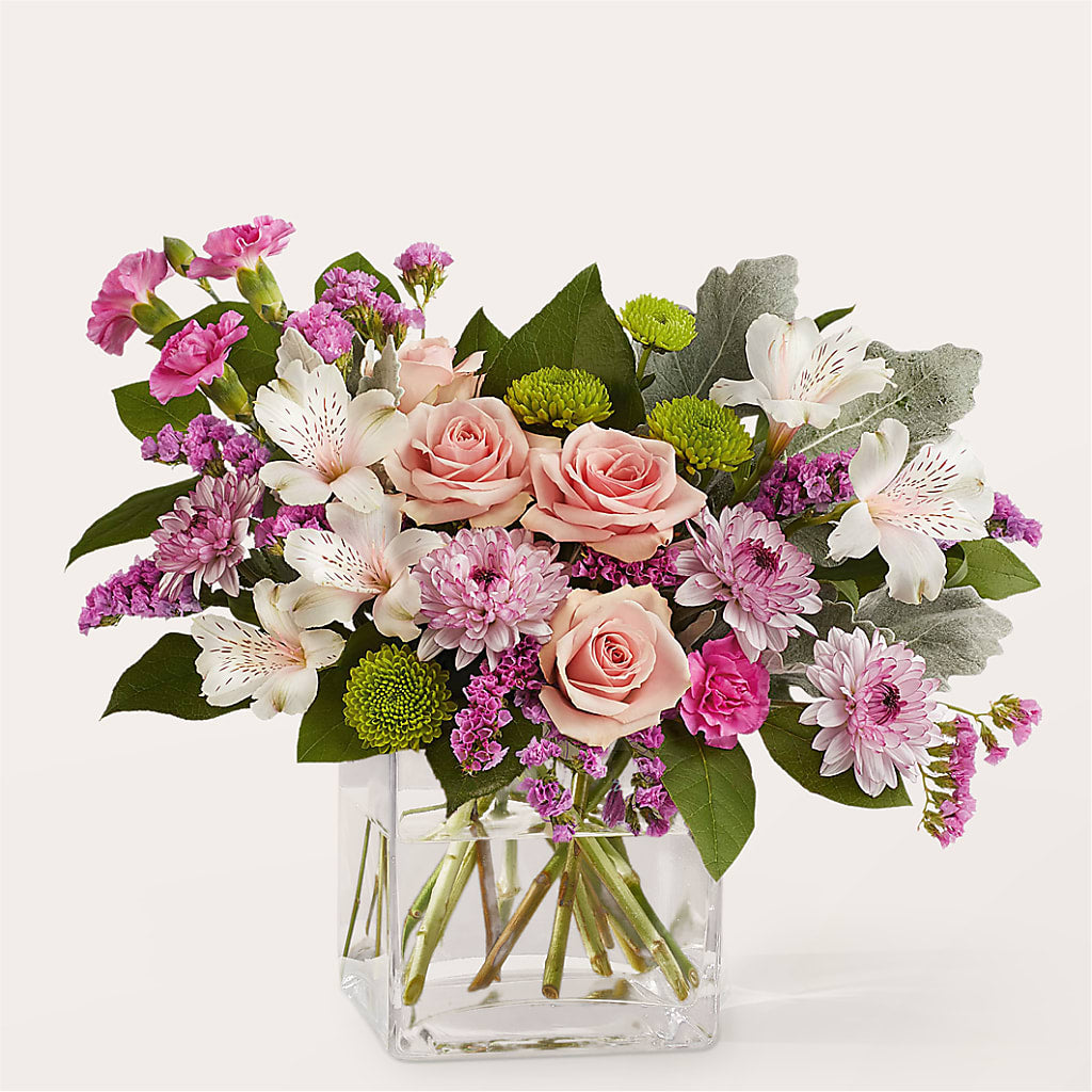 Pink Suede Bouquet – Randalls, Pleasanton CA