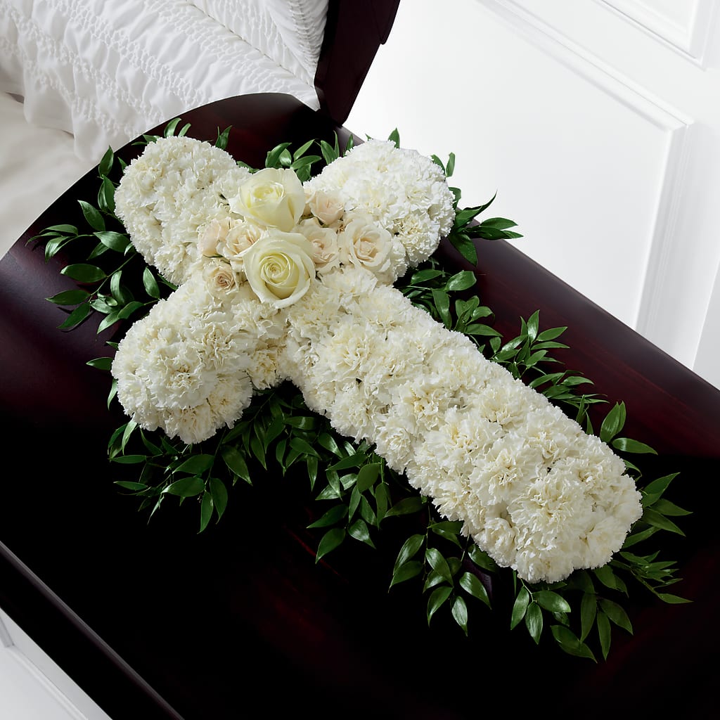 Peaceful Memories Casket Spray (Standard) – Randalls, Pleasanton CA