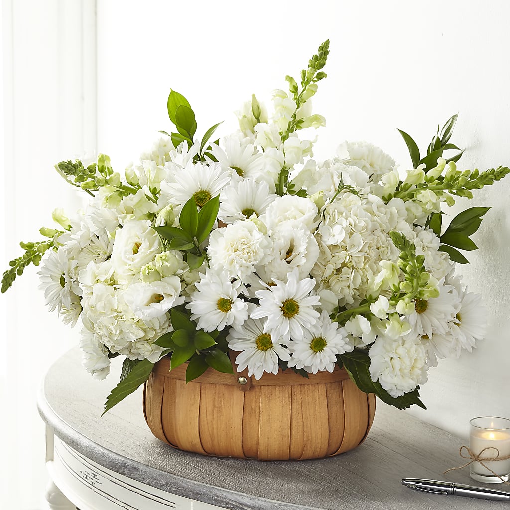 Pure Ivory Basket – Randalls, Pleasanton CA