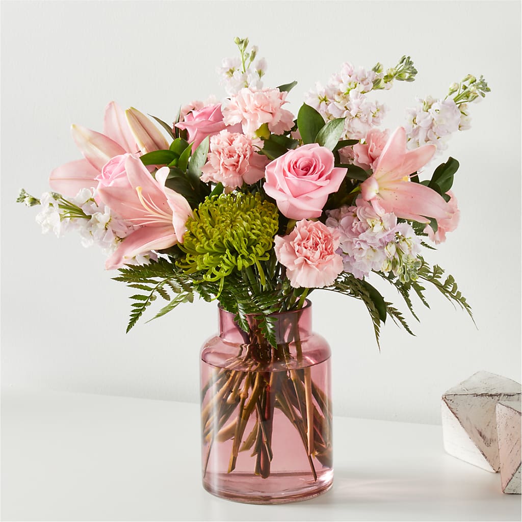 Pretty in Pink Bouquet – Randalls, Pleasanton CA
