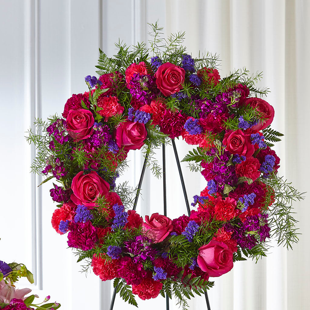 Calming Colors Wreath – Randalls, Pleasanton CA