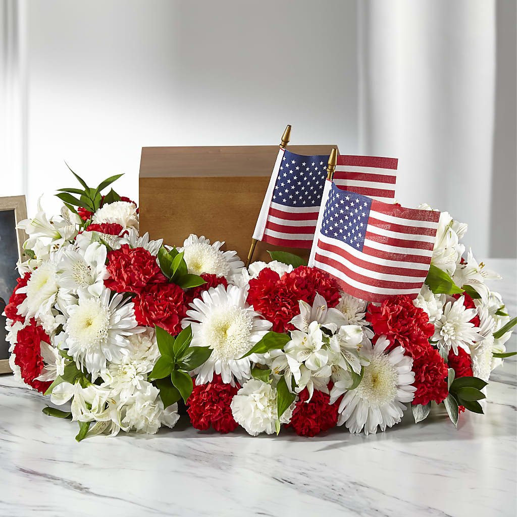 Spirit of Patriotism Cremation Adornment – Randalls, Pleasanton CA