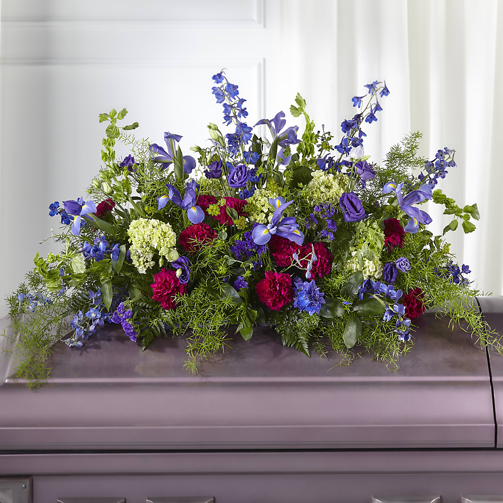 Always Treasured Casket Spray – Randalls, Pleasanton CA