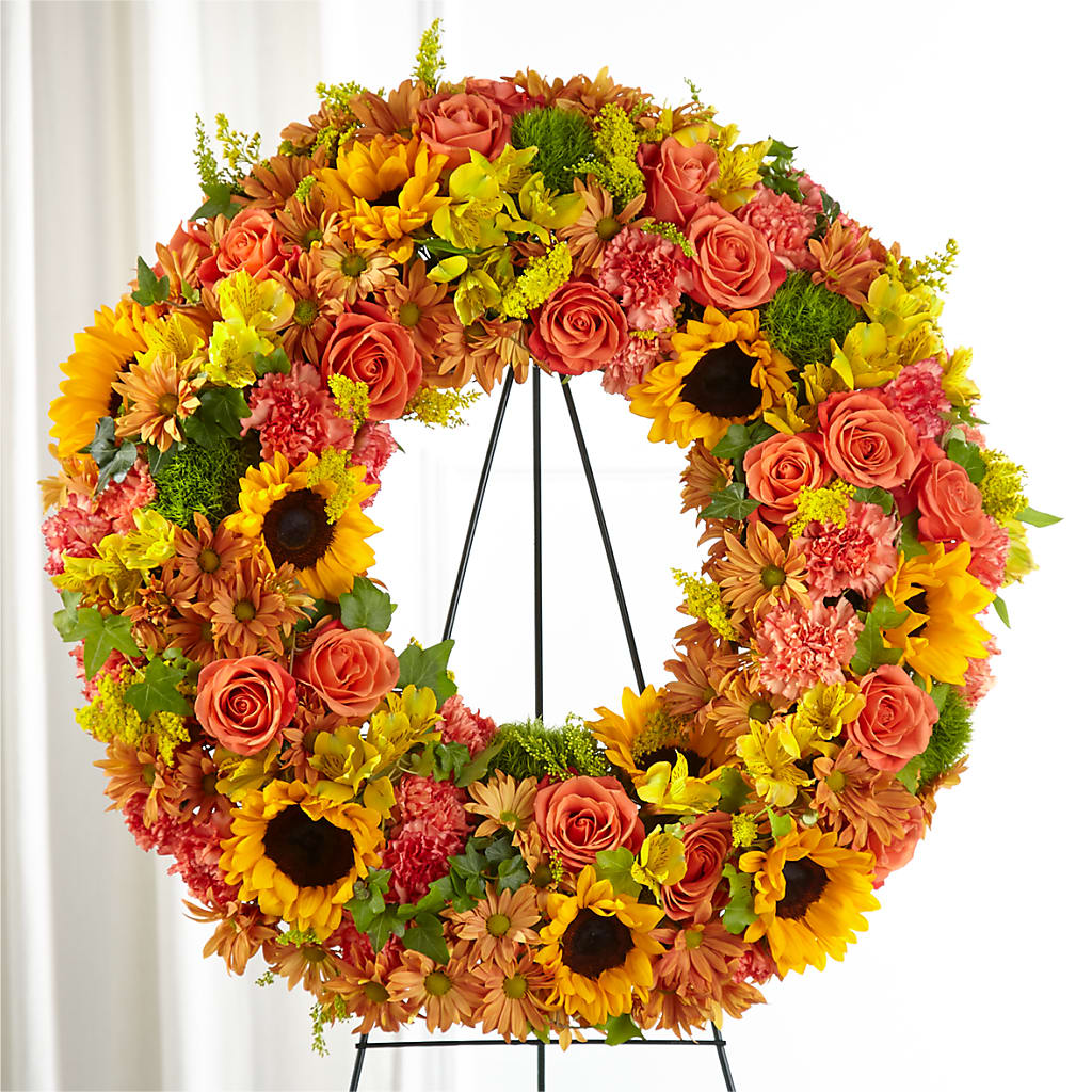 Autumnal Memories Wreath (Standard) – Randalls, Pleasanton CA