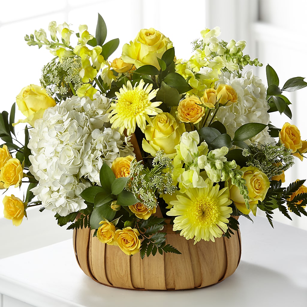 Rustic Remembrance Basket – Randalls, Pleasanton CA