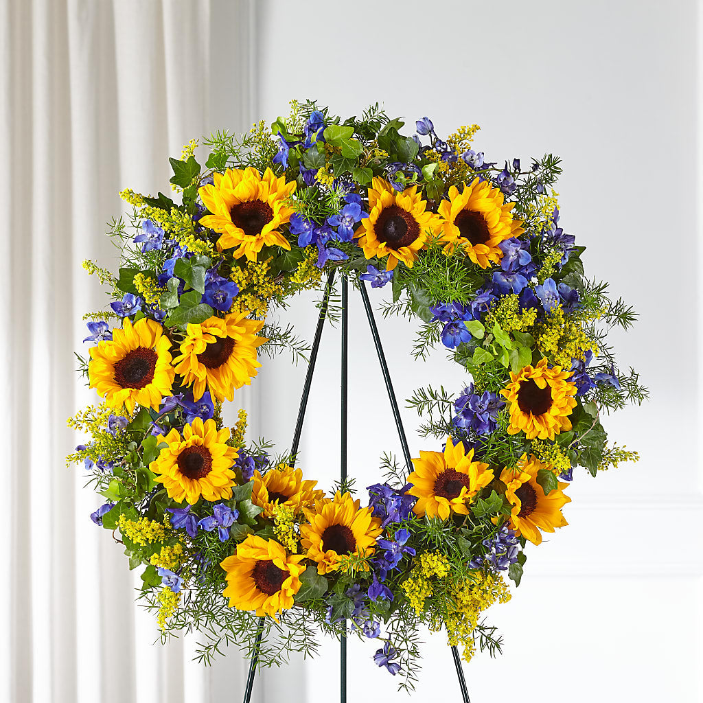 Bright Rays Wreath – Randalls, Pleasanton CA