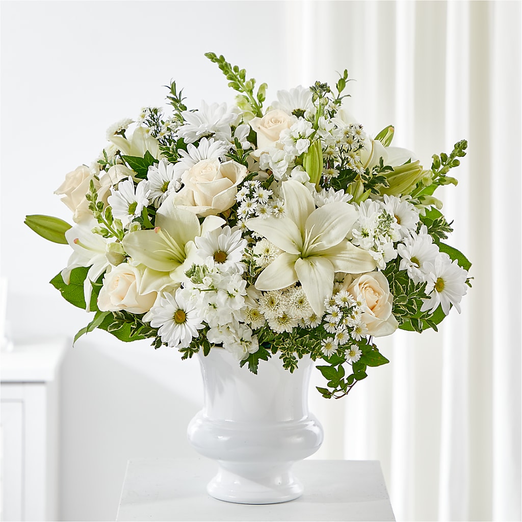 Uplifting Urn Arrangement – Randalls, Pleasanton CA