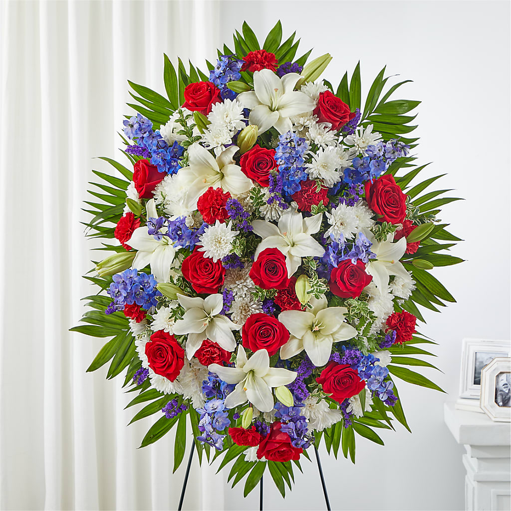 Cherished Service Standing Spray – Randalls, Pleasanton CA