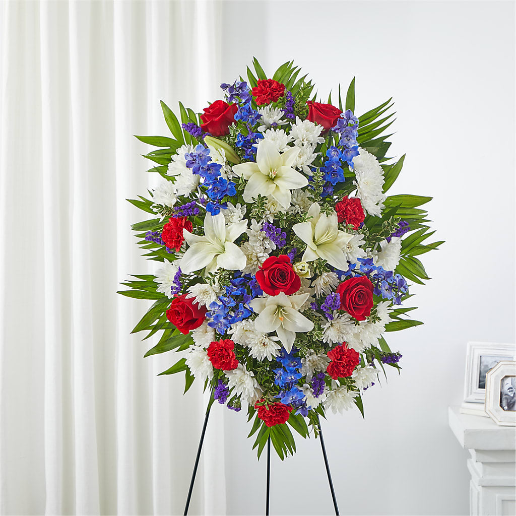 Cherished Service Standing Spray – Randalls, Pleasanton CA