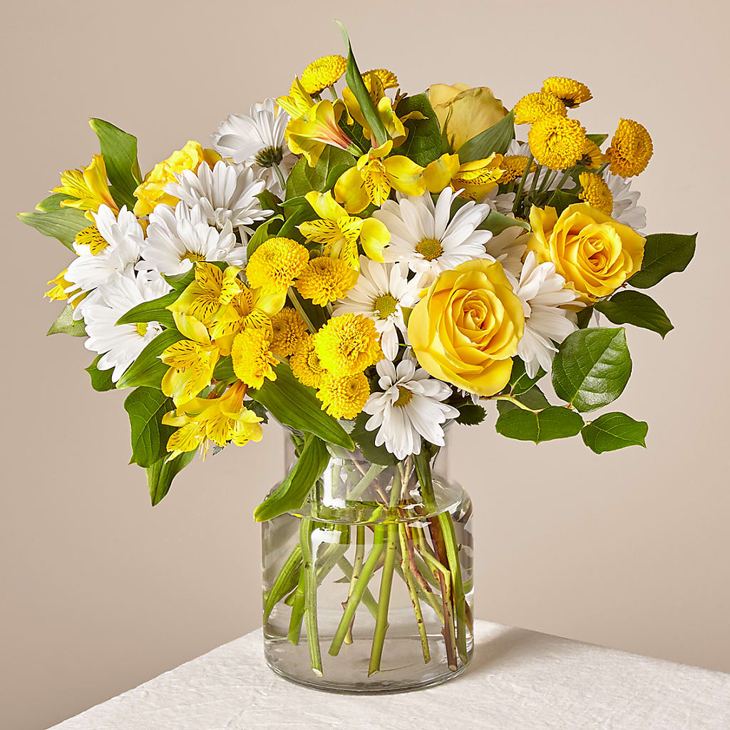 Sunny Sentiments Bouquet – Randalls, Pleasanton CA