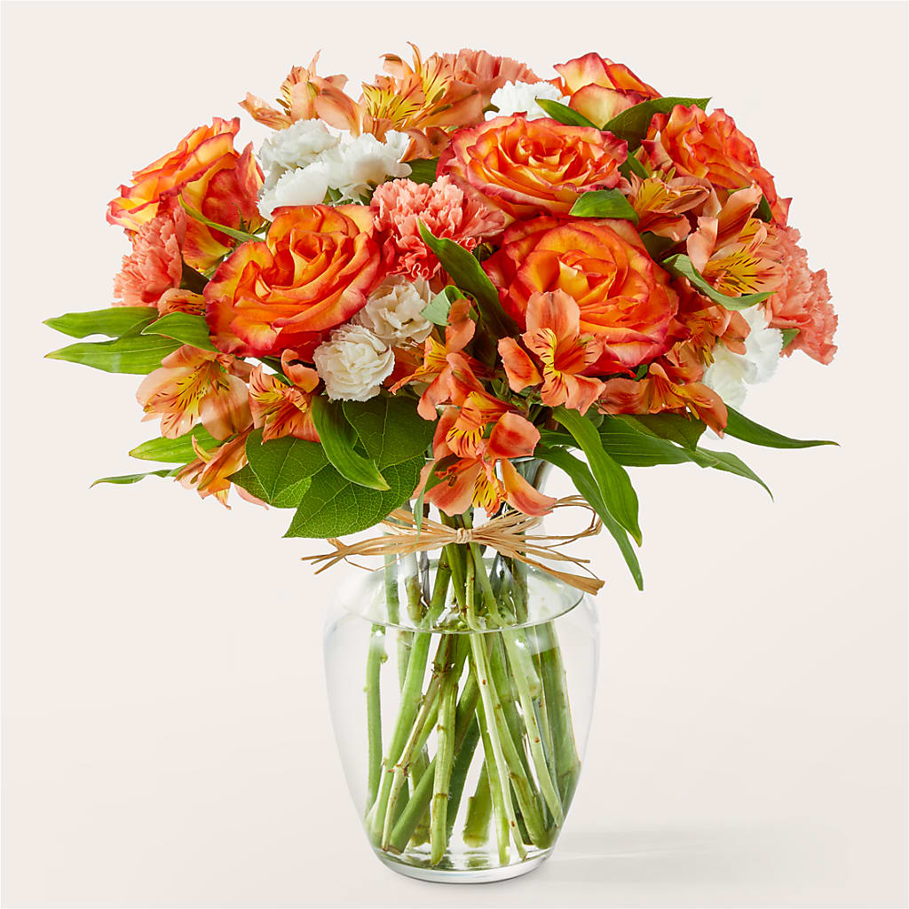 Apricot Glow Bouquet – Randalls, Pleasanton CA