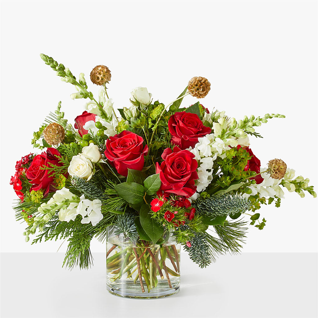 Deck the Halls Bouquet – Randalls, Pleasanton CA
