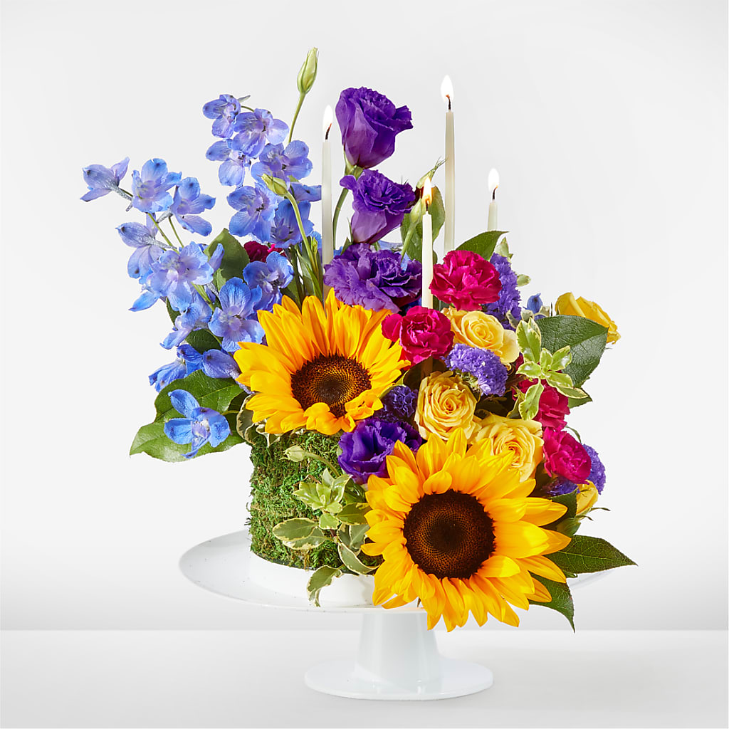 Star of the Day Floral Cake – Randalls, Pleasanton CA