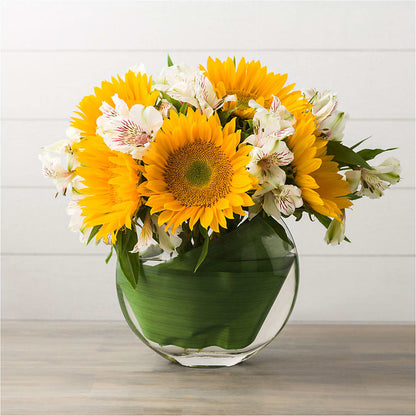 Alluring Sunflower Arrangement –  Randalls, Pleasanton CA