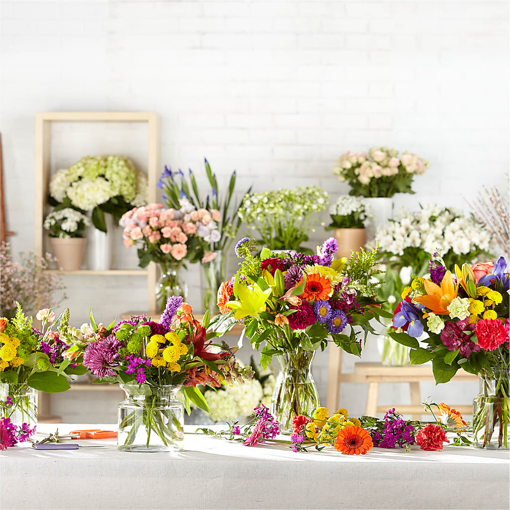 Bold & Bright – A Florist Original –  Randalls, Pleasanton CA