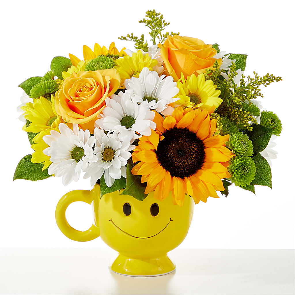 Be Happy Bouquet –  Randalls, Pleasanton CA