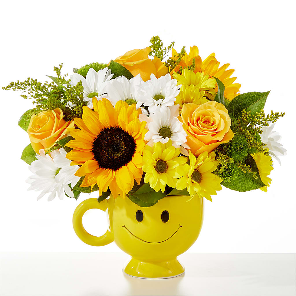 Be Happy Bouquet –  Randalls, Pleasanton CA