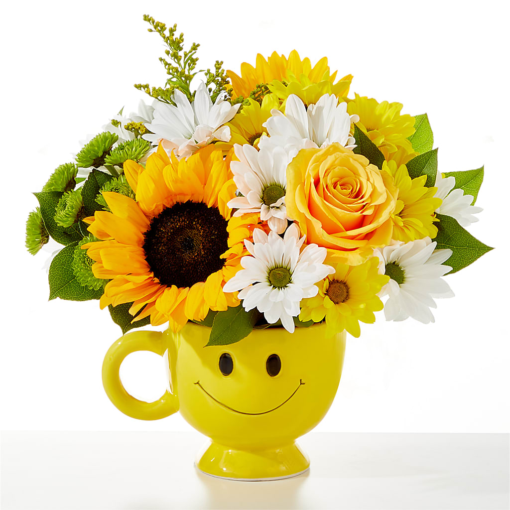 Be Happy Bouquet –  Randalls, Pleasanton CA