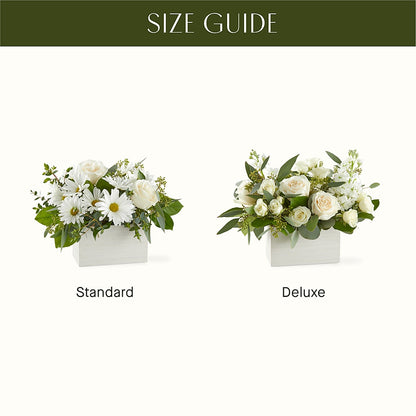 Fresh Linen Box Bouquet –  Randalls, Pleasanton CA