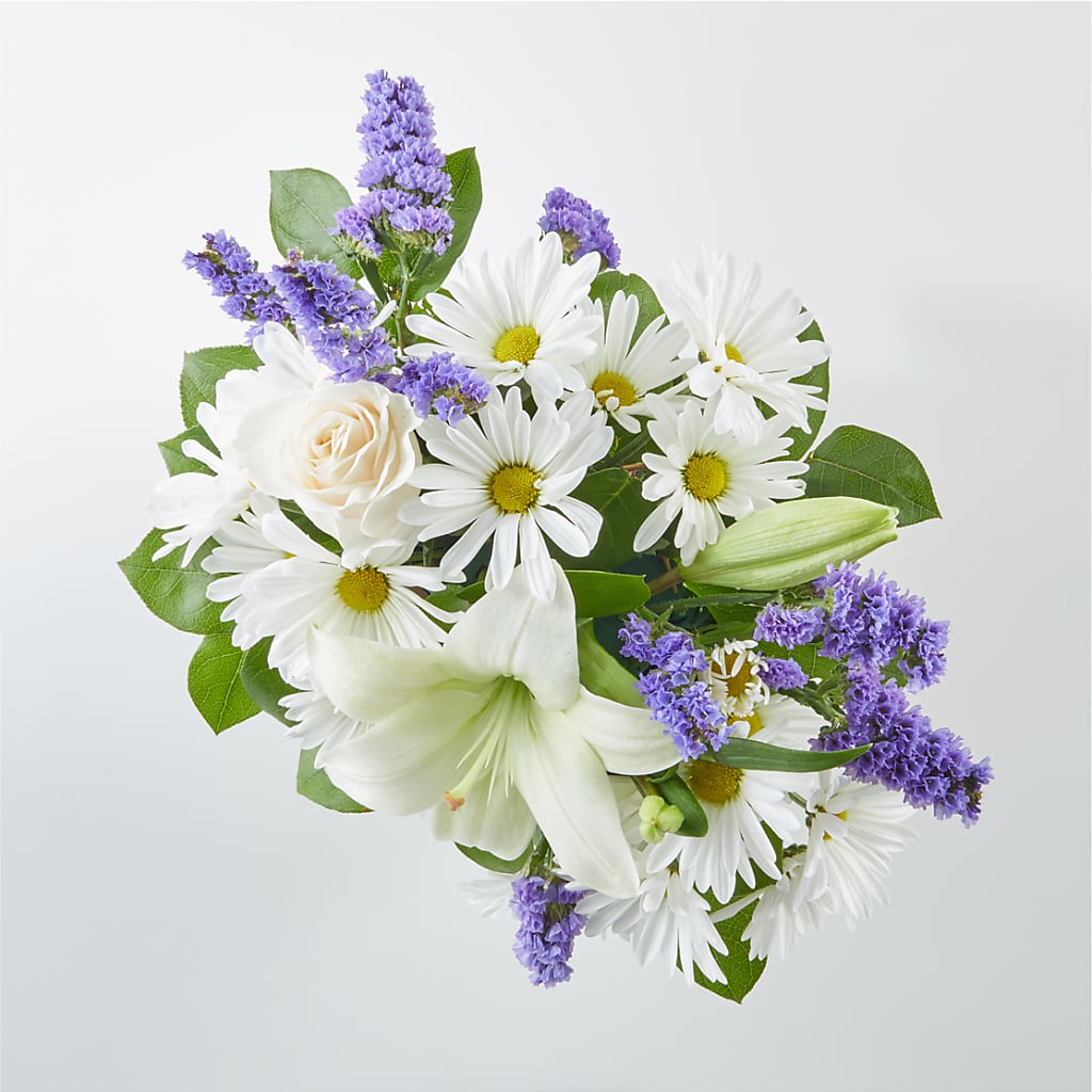 Beyond Blue Box Bouquet –  Randalls, Pleasanton CA