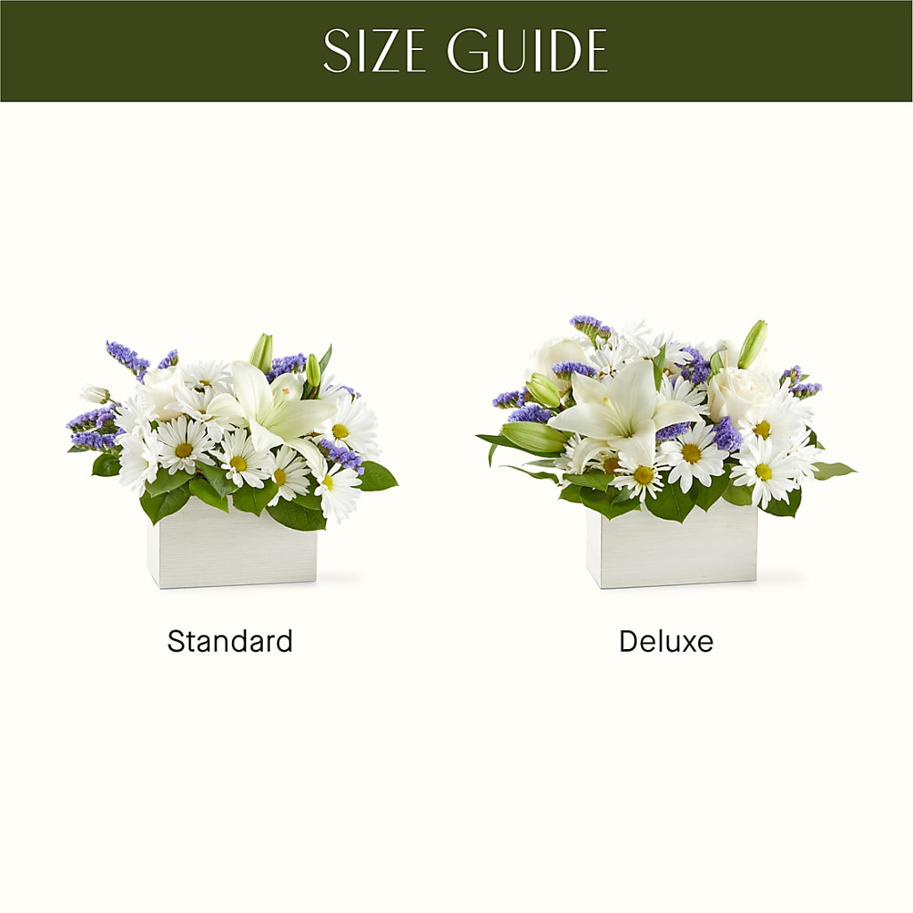 Beyond Blue Box Bouquet –  Randalls, Pleasanton CA