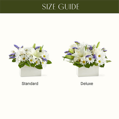 Beyond Blue Box Bouquet –  Randalls, Pleasanton CA