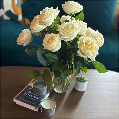Long Stem Yellow Rose Bouquet –  Randalls, Pleasanton CA