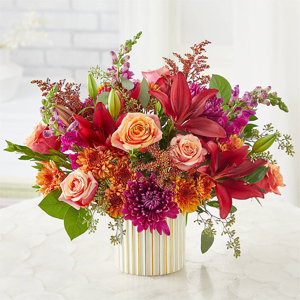 Burgundy Landscape Bouquet –  Randalls, Pleasanton CA