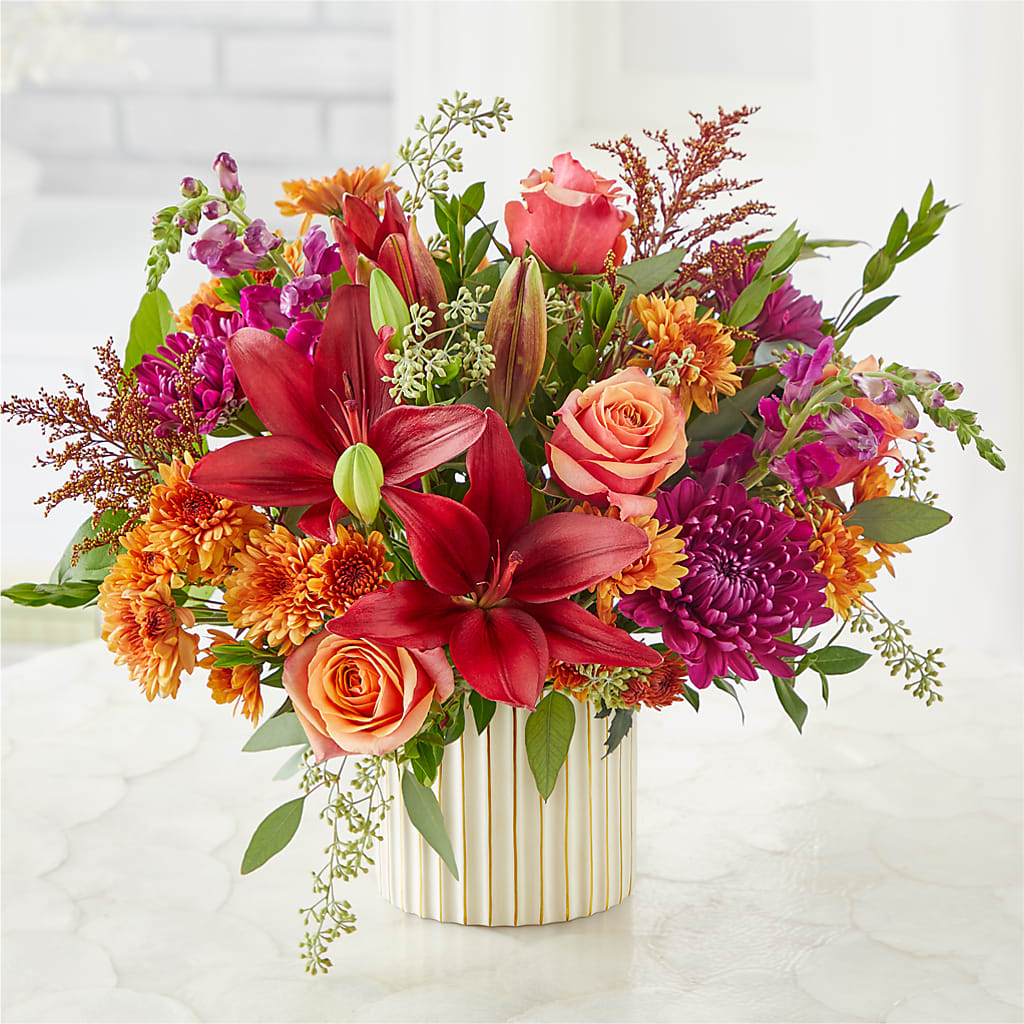 Burgundy Landscape Bouquet –  Randalls, Pleasanton CA