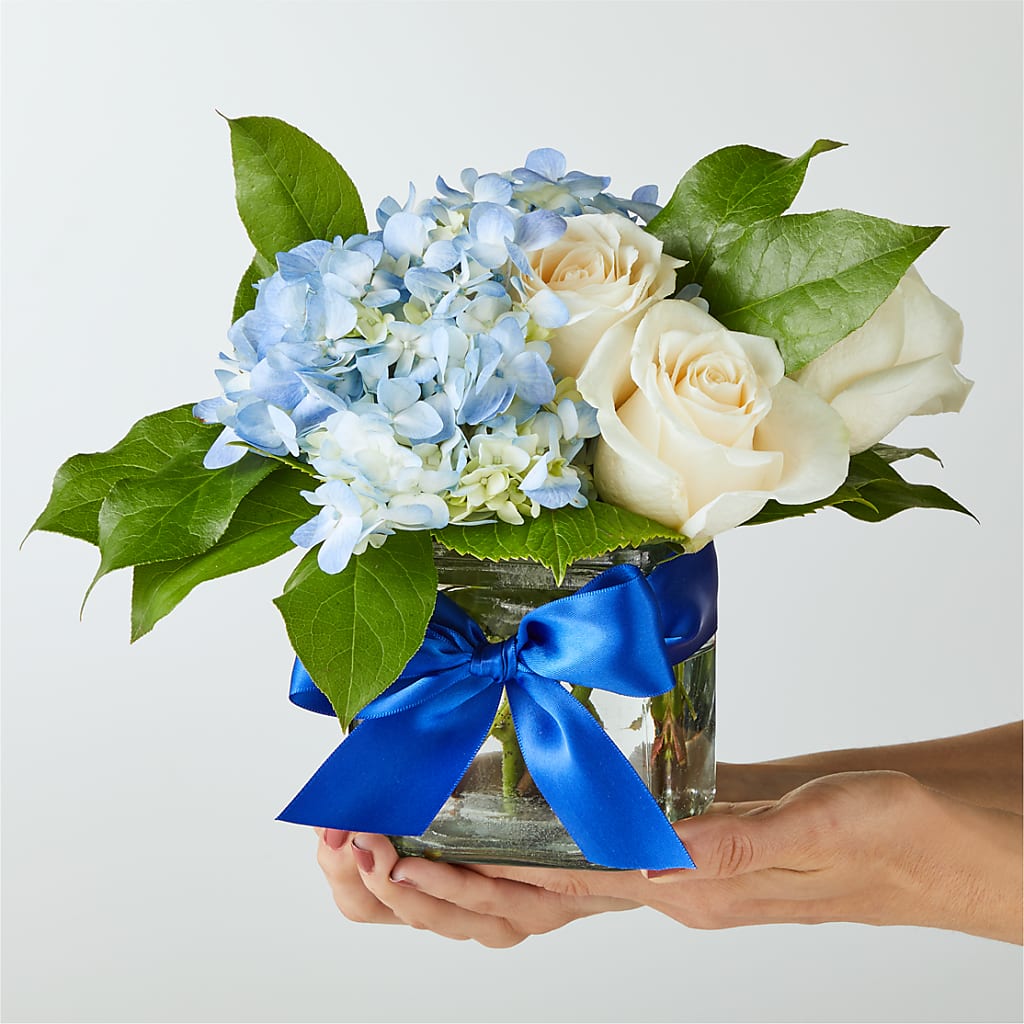Sky Blue Delight Bouquet –  Randalls, Pleasanton CA