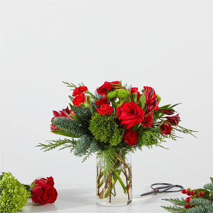 Merry Moment Bouquet – A Florist Original –  Randalls, Pleasanton CA