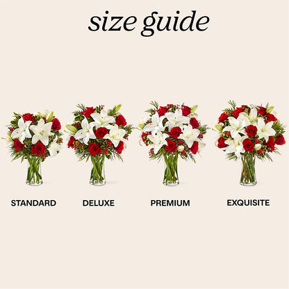 Sparkling Snowflakes Bouquet –  Randalls, Pleasanton CA