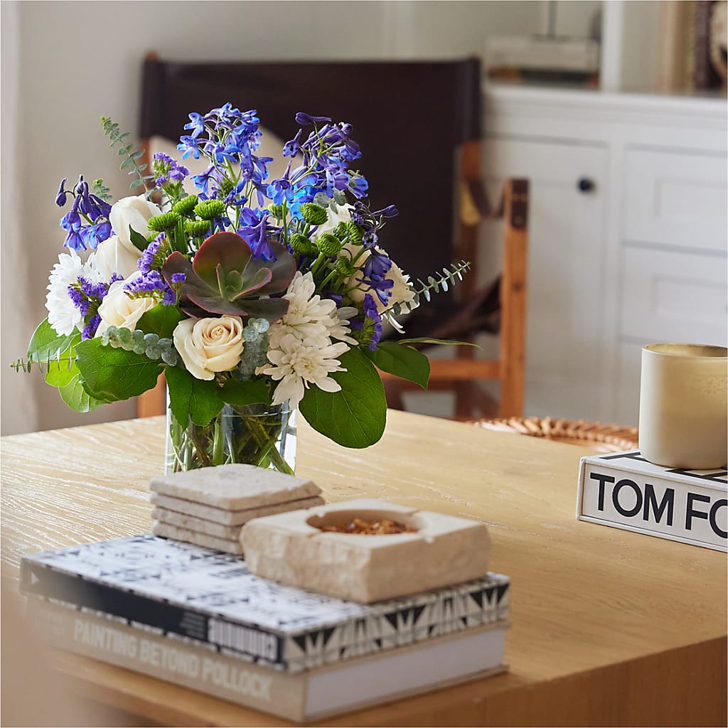 Cerulean Waves Bouquet –  Randalls, Pleasanton CA