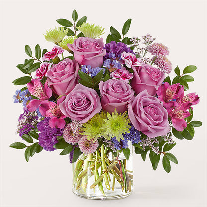 Glass Half Full Bouquet –  Randalls, Pleasanton CA